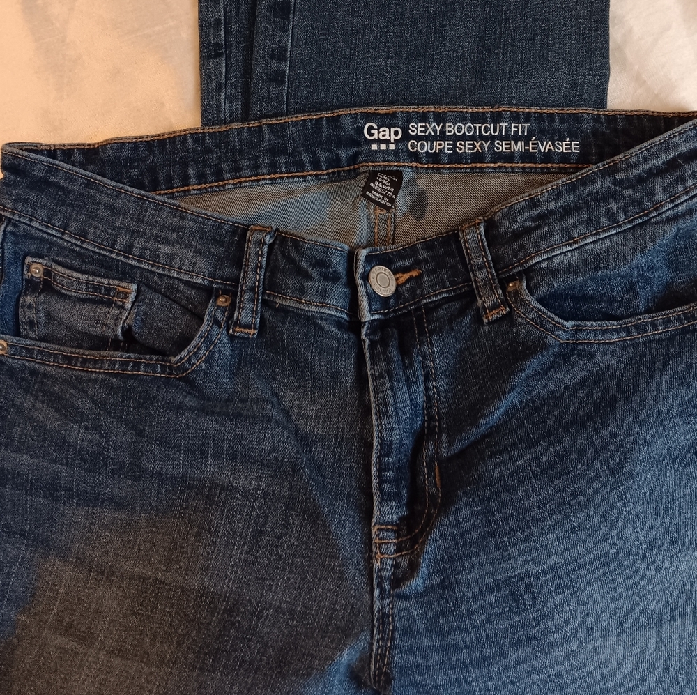 GAP Dark Blue Bootcut Jeans